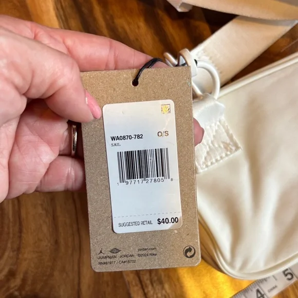 Jordan White Crossbody Bag - Picture 7 of 8